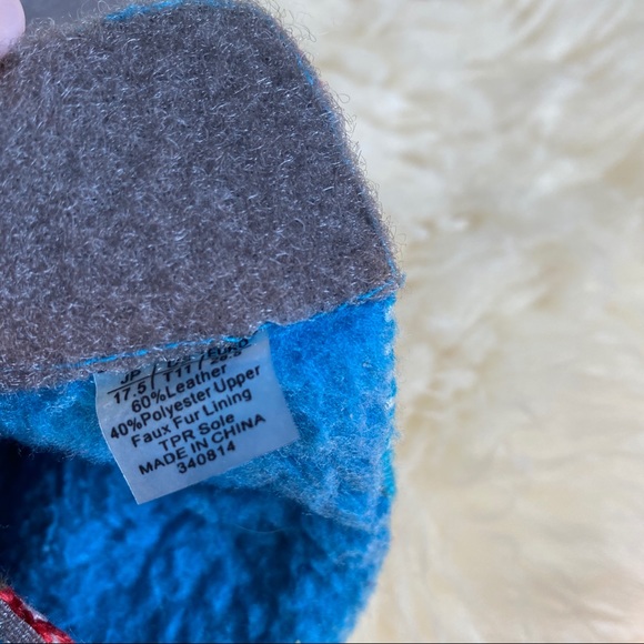 Toms Leather Boots with Knit Trim Size 11 - Picture 7 of 10